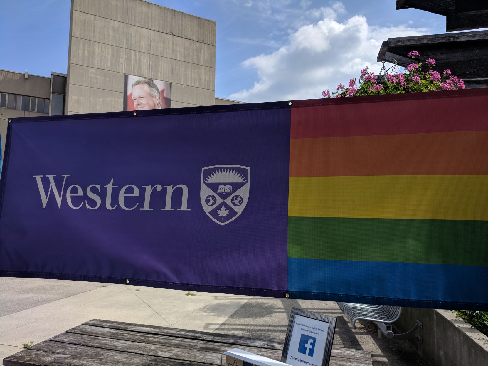 Out in the Sun (Photo 2, Pride banner)